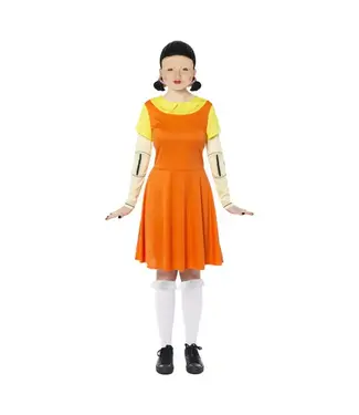 Amscan Squid Game Doll Deluxe | Maat S
