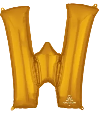 Anagram OUTLET Letterballon W Goud | 86 cm