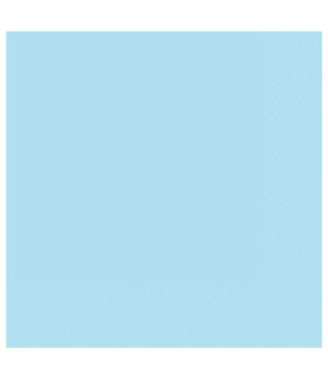 Servetten lichtblauw | 20 stuks | 3-laags