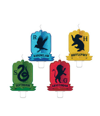 Amscan Harry Potter kaarsjes | 4 stuks