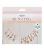 Bunting the Bride met knijpers | 2 meter