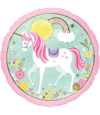 Anagram Folieballon Believe in Unicorns | 43 cm