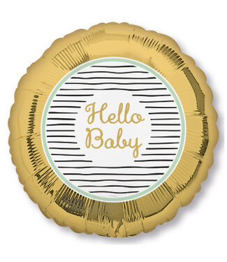 Amscan Folieballon Hello Baby | 43 cm