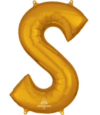 Anagram Letterballon S Goud | 86 cm