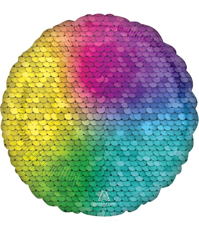 Folieballon rainbow jewel | 43cm