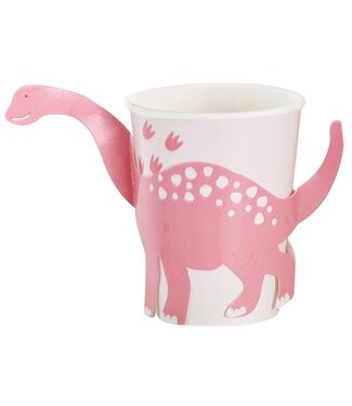 Ginger Ray Dinosaurus bekers | 8 stuks