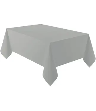 Amscan Tafelkleed zilver ECO | 137 x 274 cm