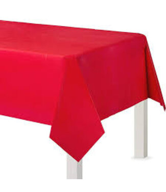 Amscan Tafelkleed rood ECO | 137 x 274 cm