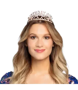 Tiara Birthday girl | Metaal