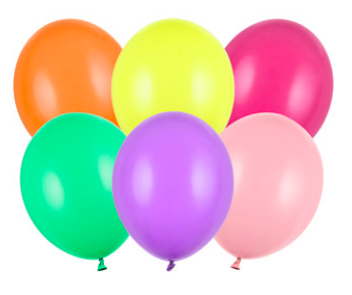 Ballonnen kleurenmix