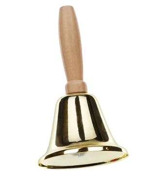 PartyDeco Grote bel | 11 cm