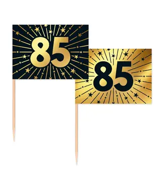 Globos Prikkers 85 | Goud en zwart | 50 stuks