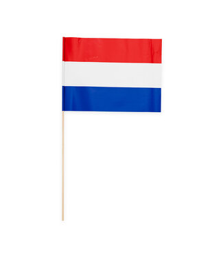 Globos Zwaaivlaggetjes | Nederlandse vlag | 10 stuks