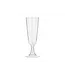 Plastic Champagne glazen | 8 stuks | 150 ml