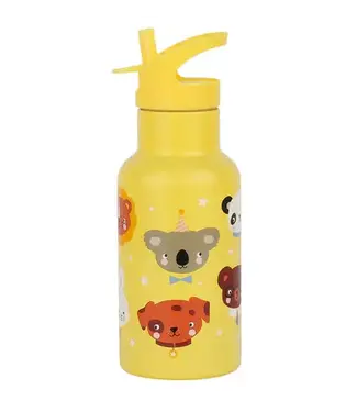 A little lovely company RVS drinkfles | Animal Friends | 350 ml
