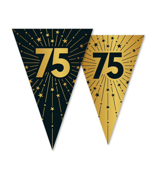 Vlaggenlijn 75 jaar | 10 meter | Golden celebrations