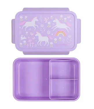 A little lovely company Bento lunch box Unicorn dreams | BPA vrij