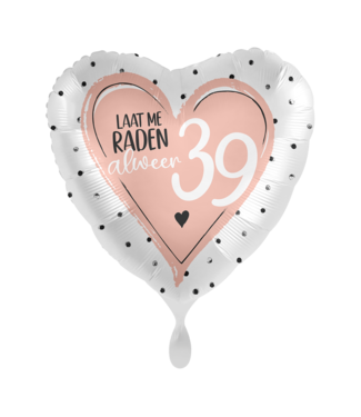 Everloon Folieballon laat me raden alweer 39 | 43 cm