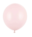Reuzeballonnen pale pink | 43 cm = 18" | 25 stuks