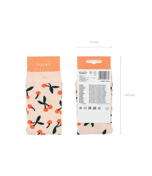 OUTLET Sokken kersen | Maat 31-34