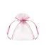 Organza zakjes roze | 10 stuks