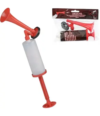 Amscan Luchthoorn met pomp 20 cm