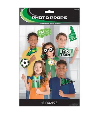 Amscan Photo props Voetbal | 13 stuks