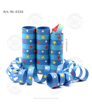 Riethmüller Serpentines Blue Stars | 3 stuks
