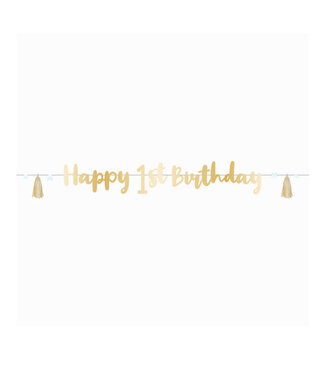 Amscan OUTLET Slinger Happy 1st birthday | 1,8 meter