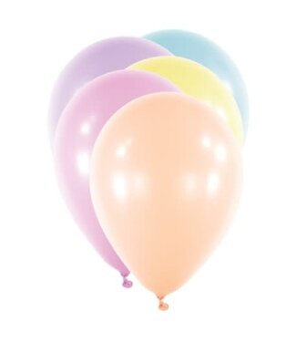 Everts Balloons B-Stock Ballonnen mini Macaron assorted | 100 stuks | 5"=12 cm