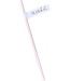 Team Bride rietjes | Lichtroze | 16 stuks