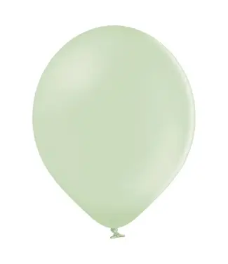 Everts Balloons Ballonnen Macaron mintgroen/honeydew Mini  | 5"=12 cm | 100 stuks