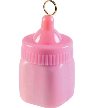 Amscan Ballongewicht babyflesje roze | 80 grams