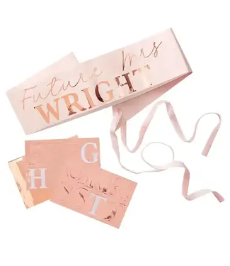 Ginger Ray OUTLET Future Mrs ... - gepersonaliseerde sjerp - vrijgezellenfeest