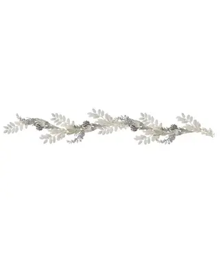 Ginger Ray Decoratieslinger Luxury Christmas White & Silver