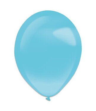 Everts Balloons Ballonnen Pearl Carribean Blue | 14"=35 cm | 50 stuks