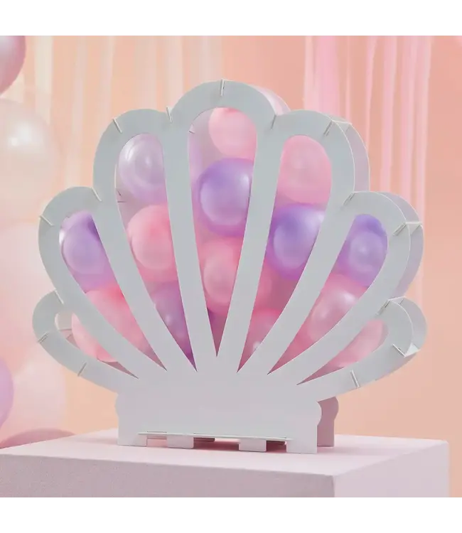 Mozaiekframe ballonnen SCHELP | 49x47 cm