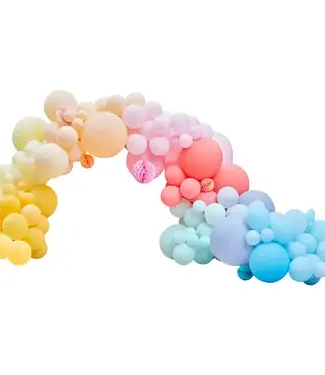 Ginger Ray XL Ballonnenboog pakket incl. fans & honeycombs