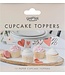 Valentijn caketoppers | 12 stuks