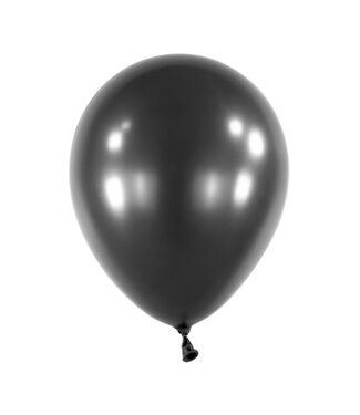 Everts Balloons OUTLET B-assorti - Ballonnen Pearl jet black | 11"=28 cm | 50 stuks