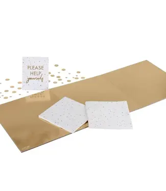 Ginger Ray Graze board kit metallic goud | 80 x 30 cm