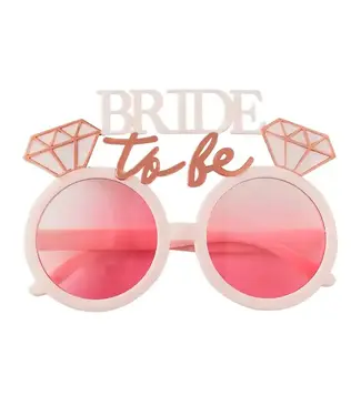 Ginger Ray Zonnebril Bride to Be | Lichtroze