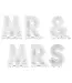 Ballonnen Mozaïek Standaard Mr & Mrs | 63 cm x 3 meter