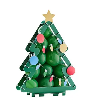 Ginger Ray Ballonnenmozaiek kerstboom Merry Little Christmas | 60 cm