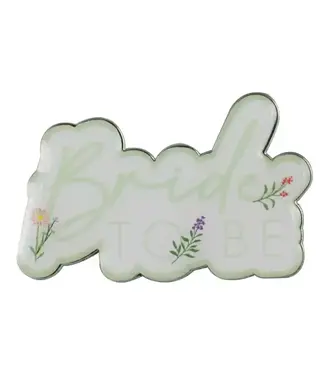 Ginger Ray Badge Bride to Be Floral