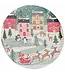 Bordjes Merry Little Christmas | 8 stuks | 25 cm