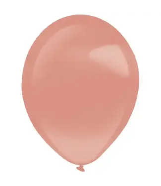 Everts Balloons Ballonnen Pearl Rose gold | 50 stuks | 11"=28 cm
