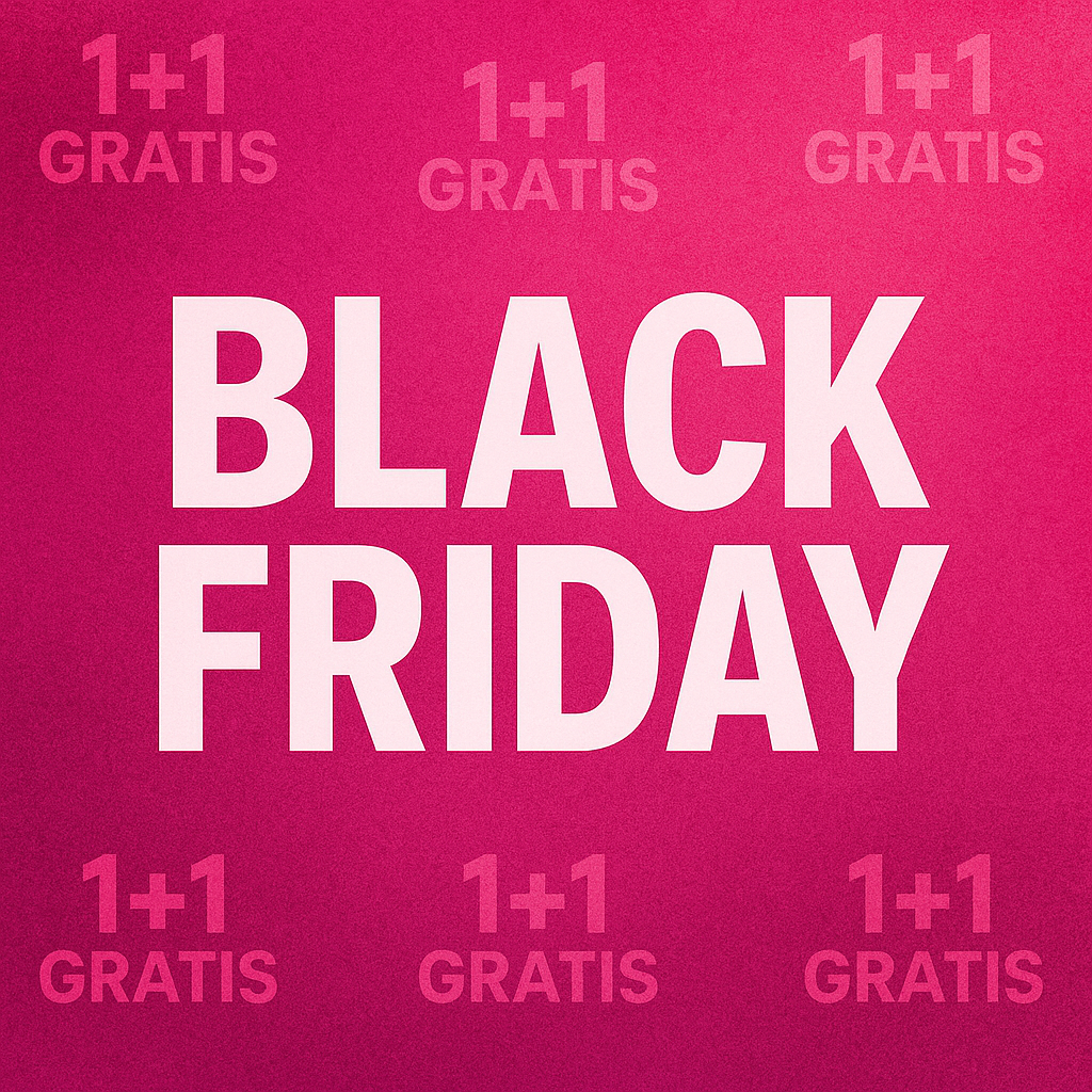 BLACK FRIDAY 1+1 gratis