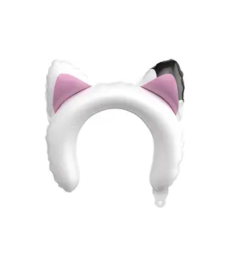 PartyDeco Haarband Gabby's kattenoortjes folieballon | 21x21cm