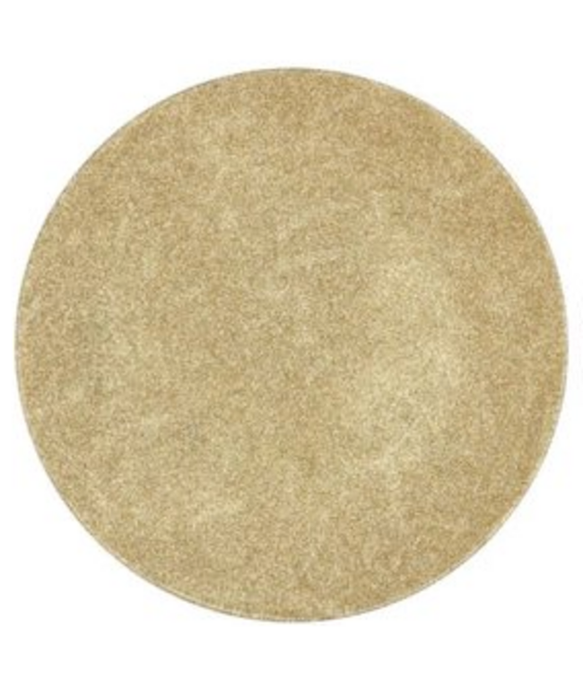 Decoratiebord glitter goud | 22 cm